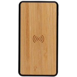 Bezdrátová powerbanka 8 000 mAh z FSC bambusu a RCS Rplastu