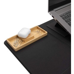 Skládací organizér s Qi nabíječkou 10W Impact z RPET AWARE