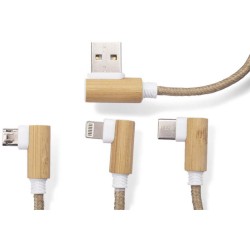 USB kabel 3 v 1 FLAX
