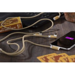 USB kabel 3 v 1 FLAX