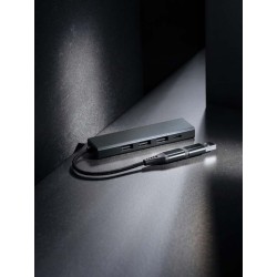 USB rozbočovač Terra z RCS recykl. hliníku