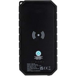 Bezdrátová solární powerbanka 10000mAh 10W z RCS rec. plastu
