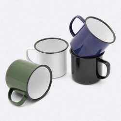 Smaltovaný hrnek RETRO CUP