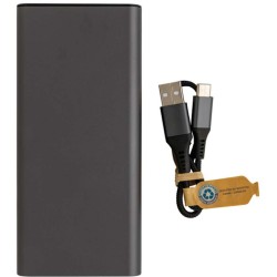 Powerbanka Terra 20 000mAh 20W z recyklovaného hliníku a ABS