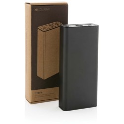 Powerbanka Terra 20 000mAh 20W z recyklovaného hliníku a ABS