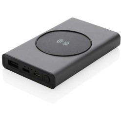 Powerbanka Terra 5 000mAh s 5W Qi z RCS rec. hliníku a ABS