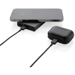 Powerbanka Terra 5 000mAh s 5W Qi z RCS rec. hliníku a ABS