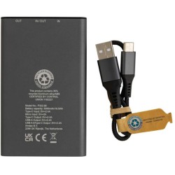 Powerbanka Terra 5 000mAh z RCS rec. hliníku a ABS