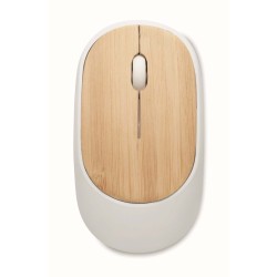 Curvy bam Bezdrátová myš v bambus.krytu