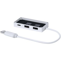 Průhledný usb hub Hevan