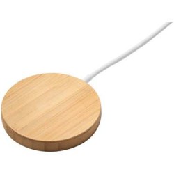 DAIMLER. Bambusová magnetická bezdrátová nabíječka