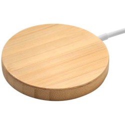 DAIMLER. Bambusová magnetická bezdrátová nabíječka