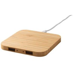 DALTON. Bambusová bezdrátová nabíječka
