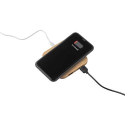 DALTON. Bambusová bezdrátová nabíječka