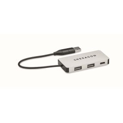 Hub-c USB rozbočovač s 20cm kabelem