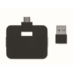 Square-c 4portový USB rozbočovač
