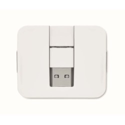 Square-c 4portový USB rozbočovač