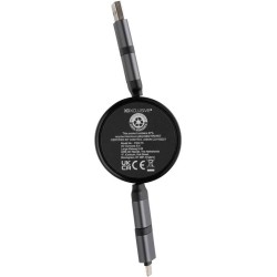 Svinovací nabíjecí kabel 6v1 Terra z RCS recykl. hliníku