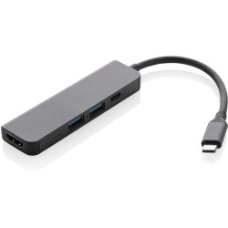 Hub s HDMI vstupem Terra z RCS recykl. hliníku