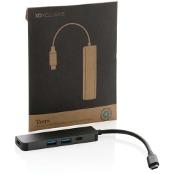 Hub s HDMI vstupem Terra z RCS recykl. hliníku