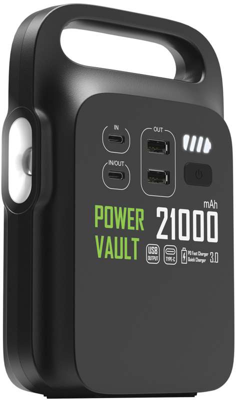 Přenosná nabíjecí stanice Power Vault 21000mAh z RCS RPET