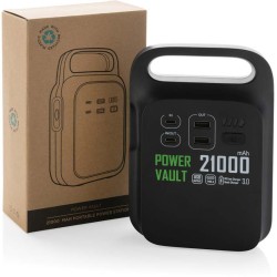 Přenosná nabíjecí stanice Power Vault 21000mAh z RCS RPET