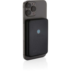 Magnetická powerbanka 5000mAh Magnetix z RCS recykl. plastu