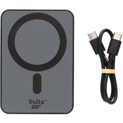 Magnetická powerbanka 5000mAh Magnetix z RCS recykl. plastu