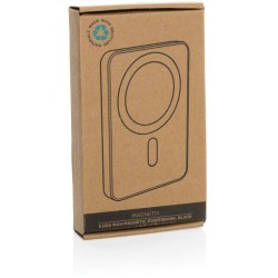Magnetická powerbanka 5000mAh Magnetix z RCS recykl. plastu