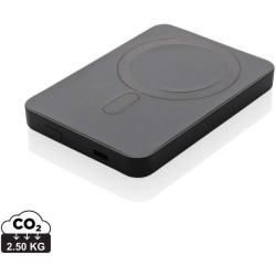 Magnetická powerbanka 5000mAh Magnetix z RCS recykl. plastu