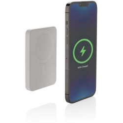 Magnetická powerbanka 5000mAh Magnetix z RCS recykl. plastu