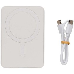 Magnetická powerbanka 5000mAh Magnetix z RCS recykl. plastu