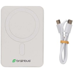 Magnetická powerbanka 5000mAh Magnetix z RCS recykl. plastu