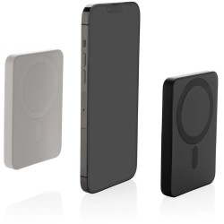Magnetická powerbanka 5000mAh Magnetix z RCS recykl. plastu