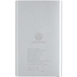 Powerbanka 4000mAh s USB C z RCS recykl. plastu a hliníku