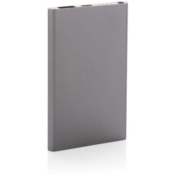 Powerbanka 4000mAh s USB C z RCS recykl. plastu a hliníku