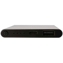 Powerbanka 4000mAh s USB C z RCS recykl. plastu a hliníku