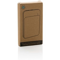Powerbanka 5000 mAh z RCS recykl. plastu