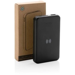 Bezdrátová powerbanka 5000 mAh 5W z RCS recykl. plastu