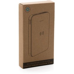 Bezdrátová powerbanka 5000 mAh 5W z RCS recykl. plastu