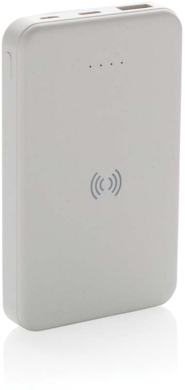 Bezdrátová powerbanka 5000 mAh 5W z RCS recykl. plastu