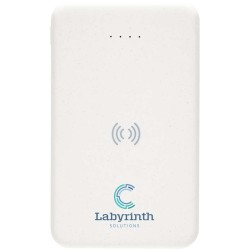 Bezdrátová powerbanka 5000 mAh 5W z RCS recykl. plastu