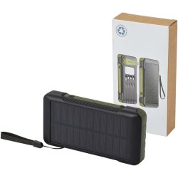 Soldy 10000mAh recyklovaná RCS plastová solární dynamická powerbanka