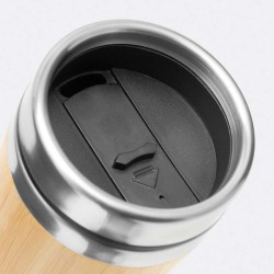 Vakuový cestovní hrnek BAMBOO DRINK