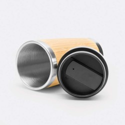 Vakuový cestovní hrnek BAMBOO DRINK