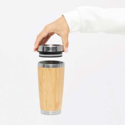 Vakuový cestovní hrnek BAMBOO DRINK