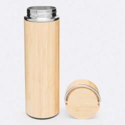 Vakuový cestovní hrnek BAMBOO HOT