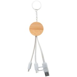 Přívěšek na klíče s usb nabíjecími kabely Mugory