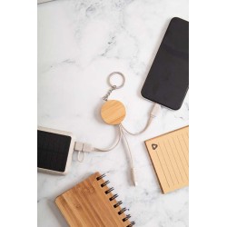 Přívěšek na klíče s usb nabíjecími kabely Mugory