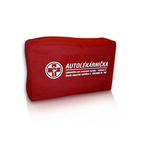 Nová lékárnička v textilním pouzdru